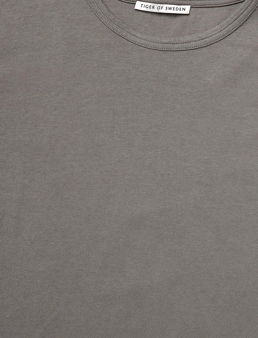 Tiger of Sweden - JAKE - kurzärmelige t-shirts - lead grey - 5