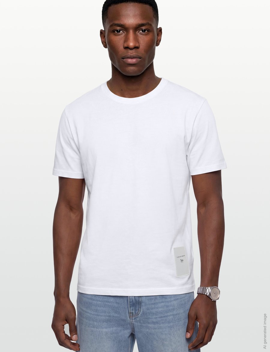 Tiger of Sweden - JAKE - lühikeste varrukatega t-särgid - pure white - 3