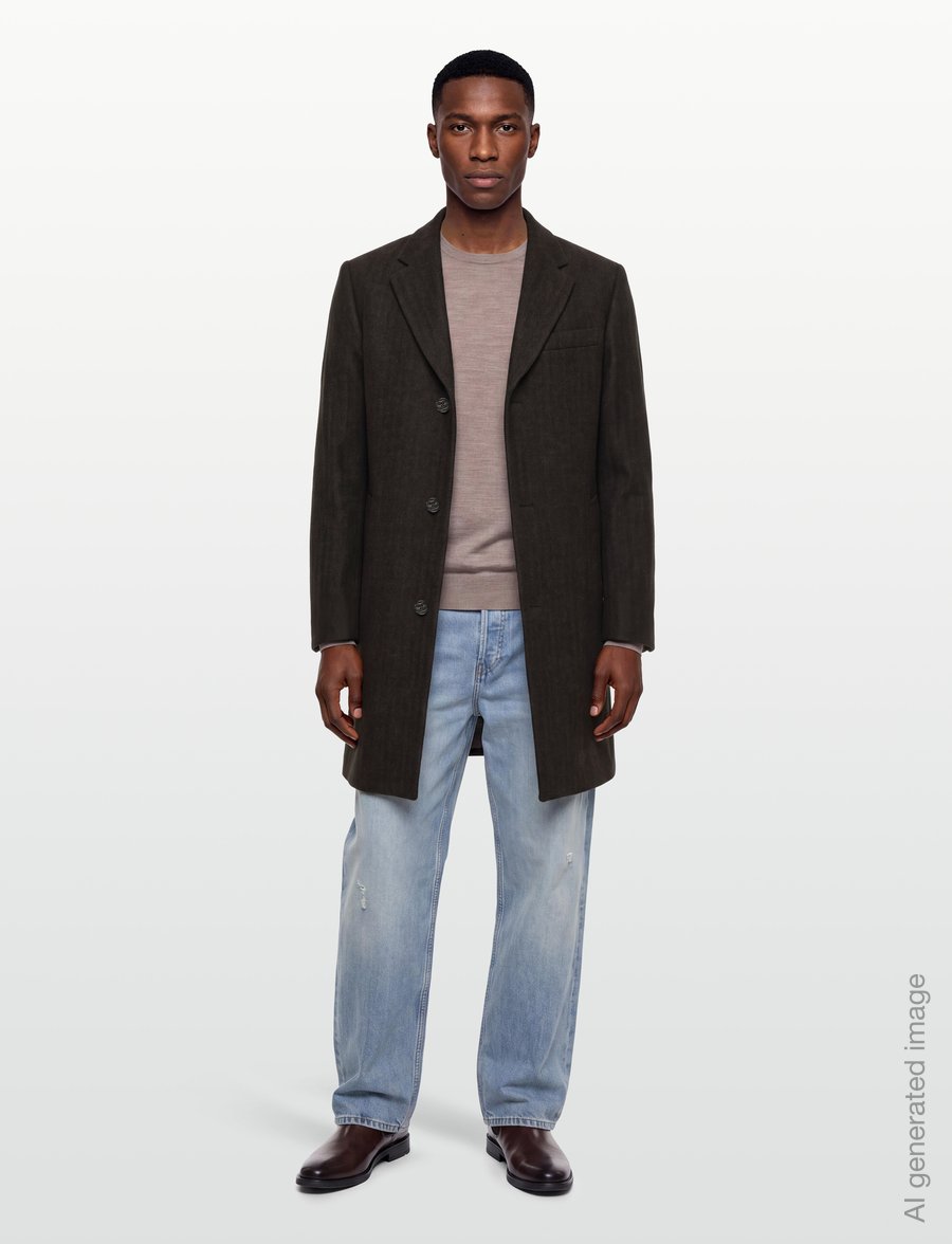 Tiger of Sweden - FINNAN - wool coats - aged walnut - 0