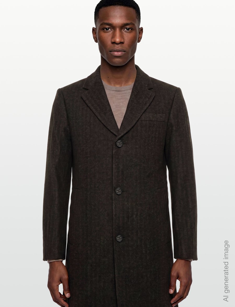 Tiger of Sweden - FINNAN - wool coats - aged walnut - 3