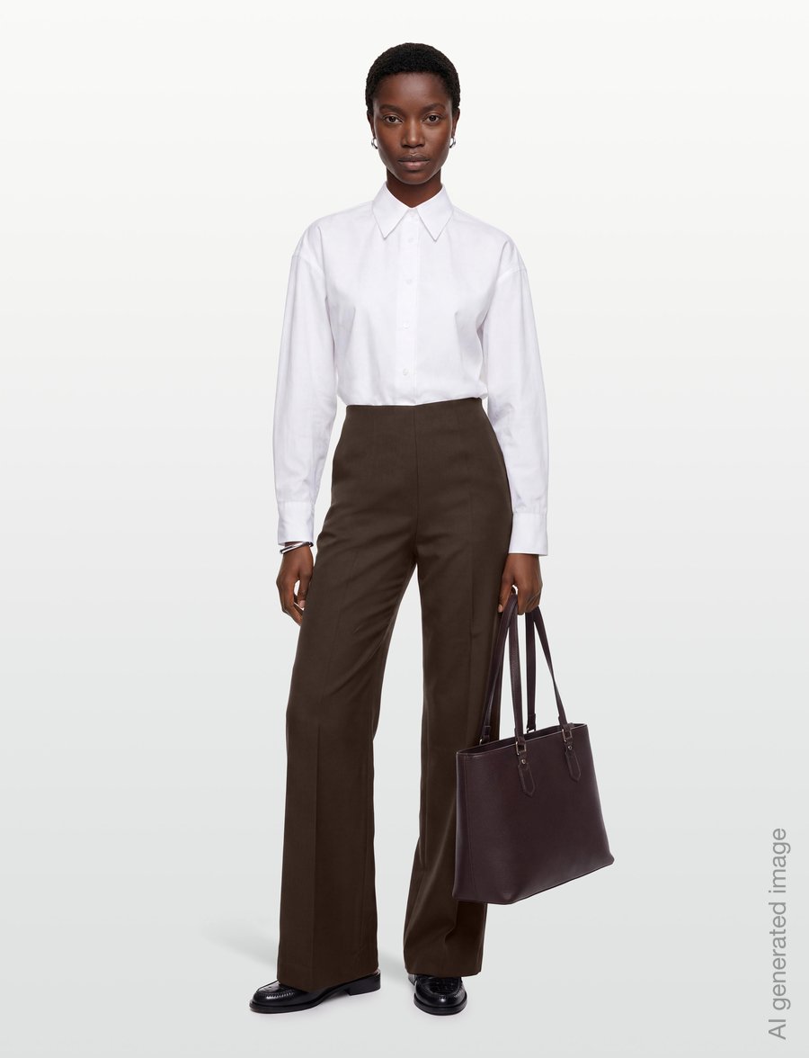 Tiger of Sweden - EEDIT - tailored trousers - dark mahogany - 0