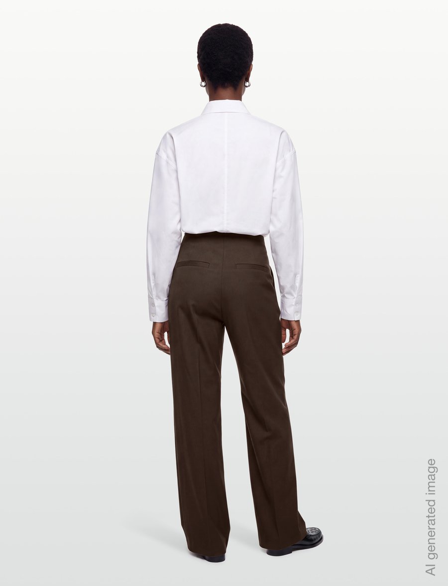 Tiger of Sweden - EEDIT - tailored trousers - dark mahogany - 4