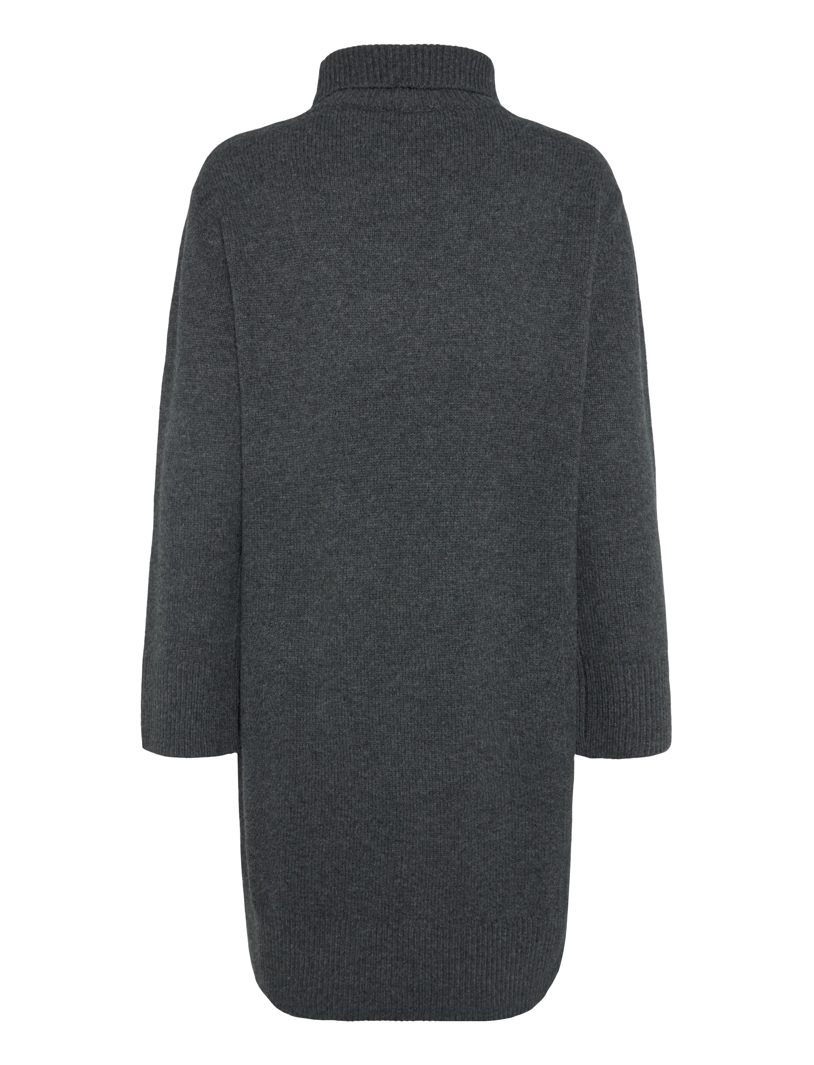 Tiger of Sweden - SHILOH RWS - stickade klänningar - dark grey melange 6201 - 1