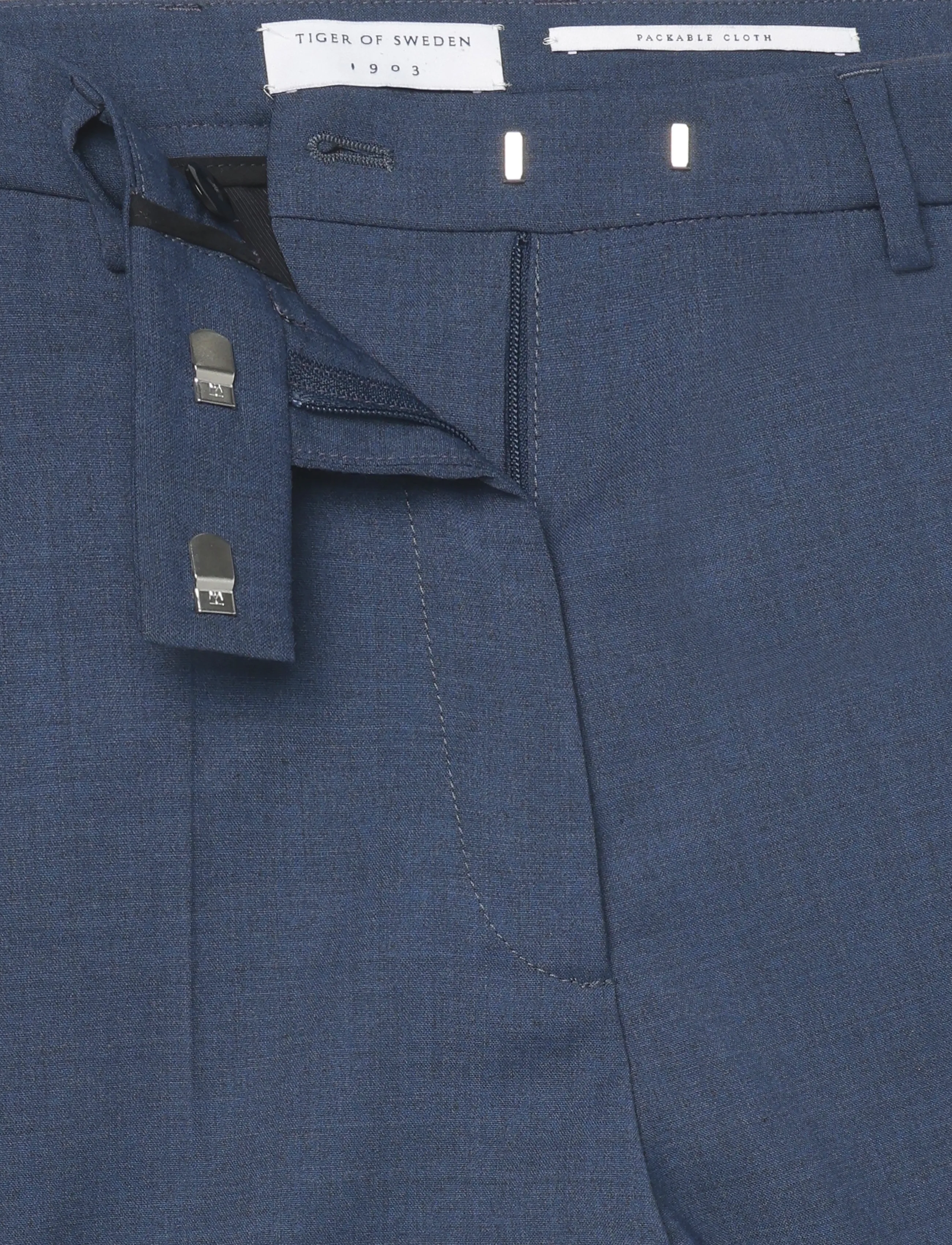 Tiger of Sweden - NOVE - kostymbyxor - steel blue - 3