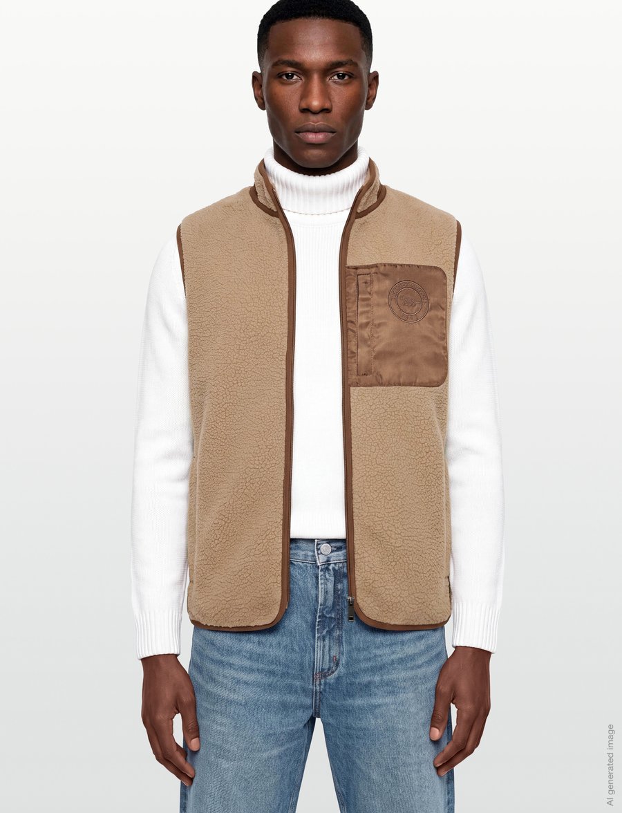 Tiger of Sweden - TED vest - vestid - clay - 3