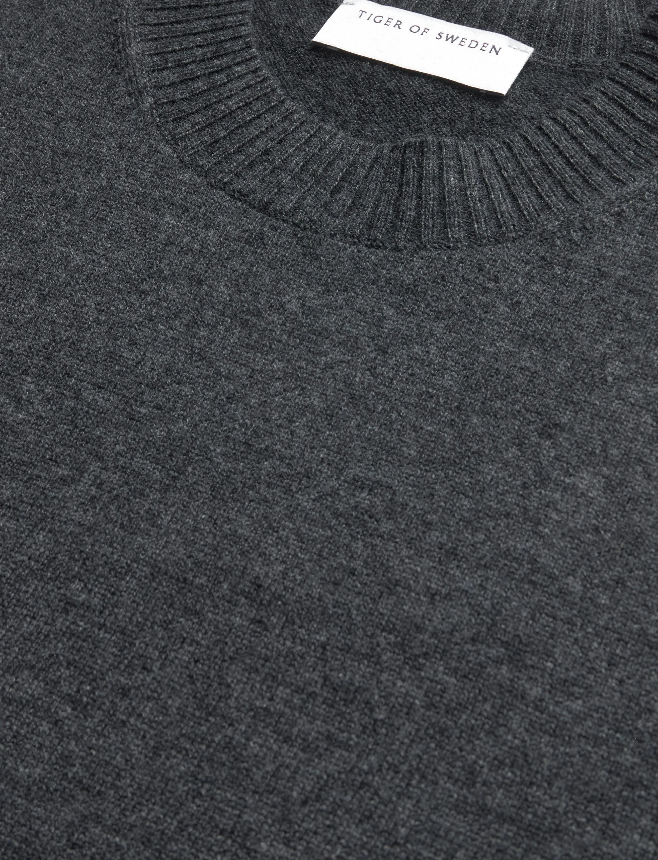 Tiger of Sweden - MAY RWS - kashmir - dark grey melange 6201 - 2
