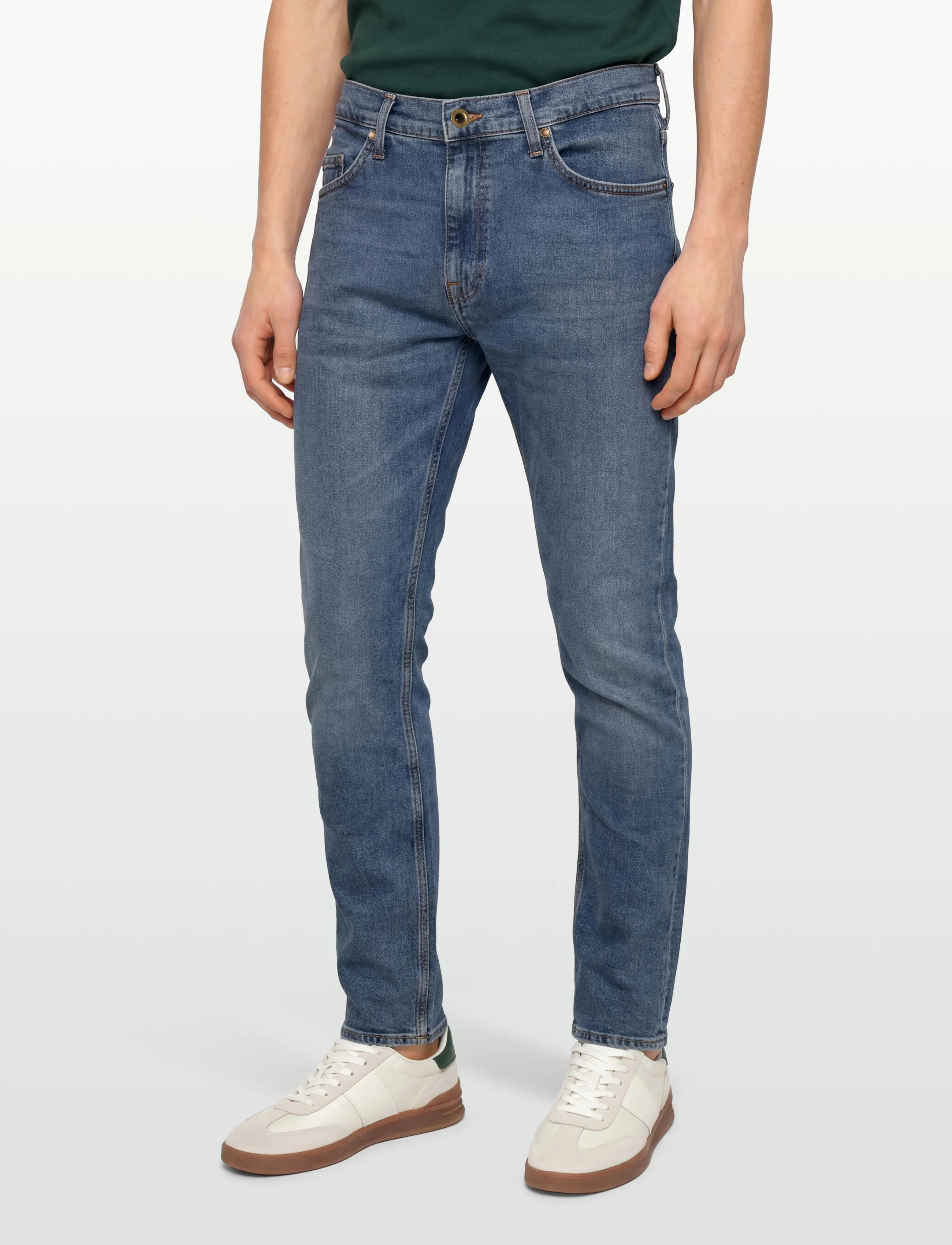Tiger of Sweden - PISTOLERO OAK - tapered jeans - medium blue - 3