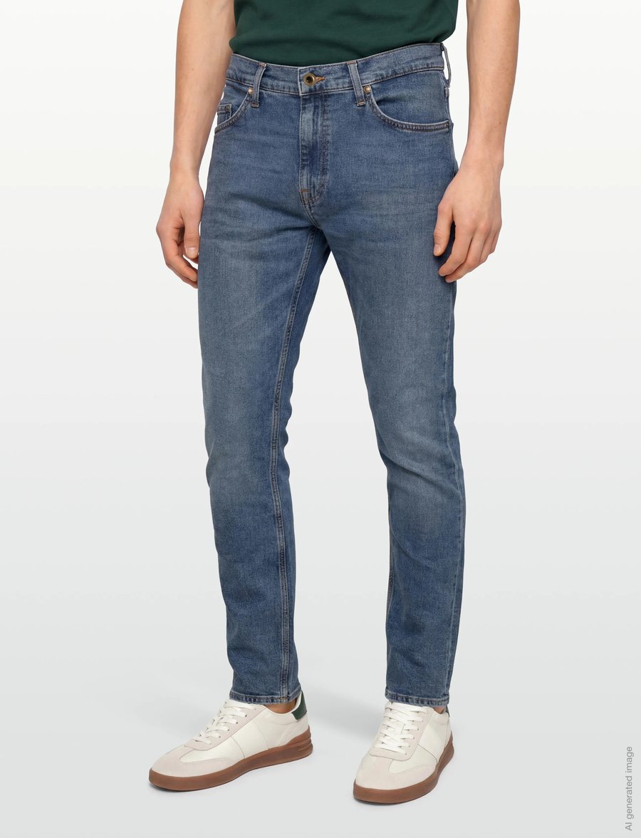 Tiger of Sweden - PISTOLERO OAK - tapered jeans - medium blue - 3