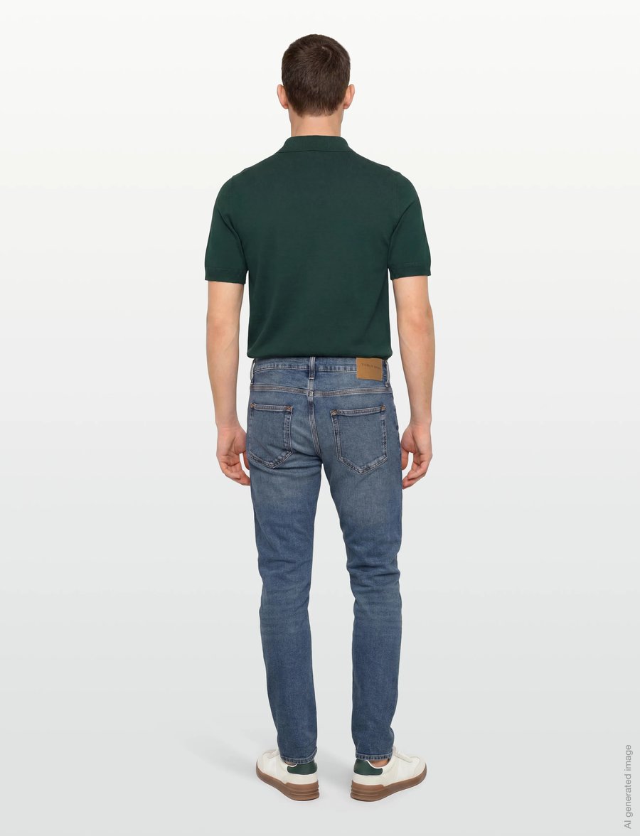 Tiger of Sweden - PISTOLERO OAK - tapered jeans - medium blue - 4