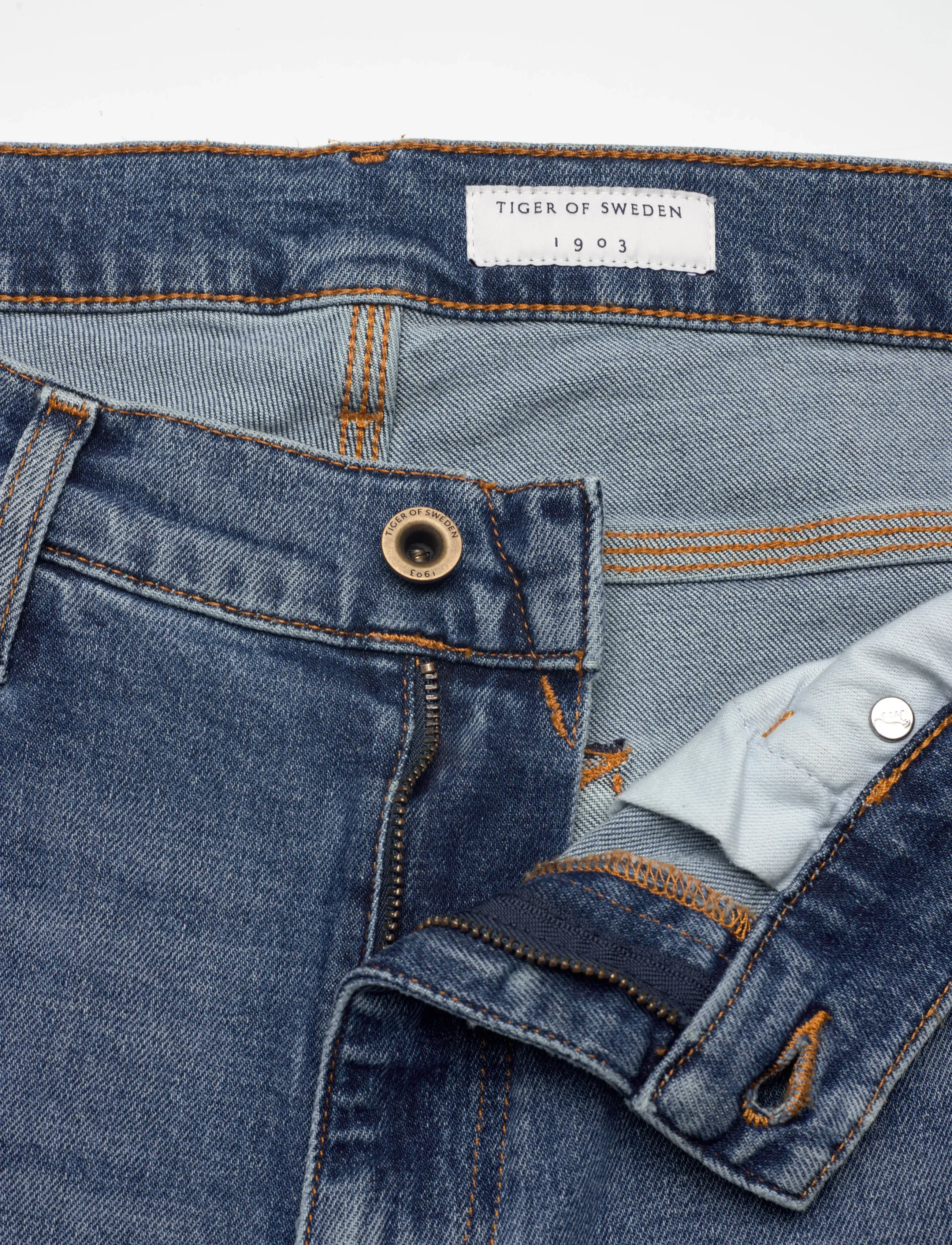 Tiger of Sweden - PISTOLERO OAK - tapered jeans - medium blue - 5