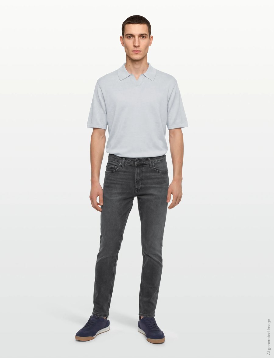 Tiger of Sweden - PISTOLERO ROWAN - tapered jeans - black - 0