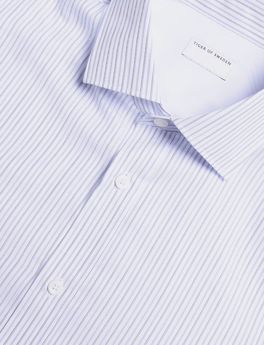 Tiger of Sweden - ADLEY C - striped shirts - still blue - 2