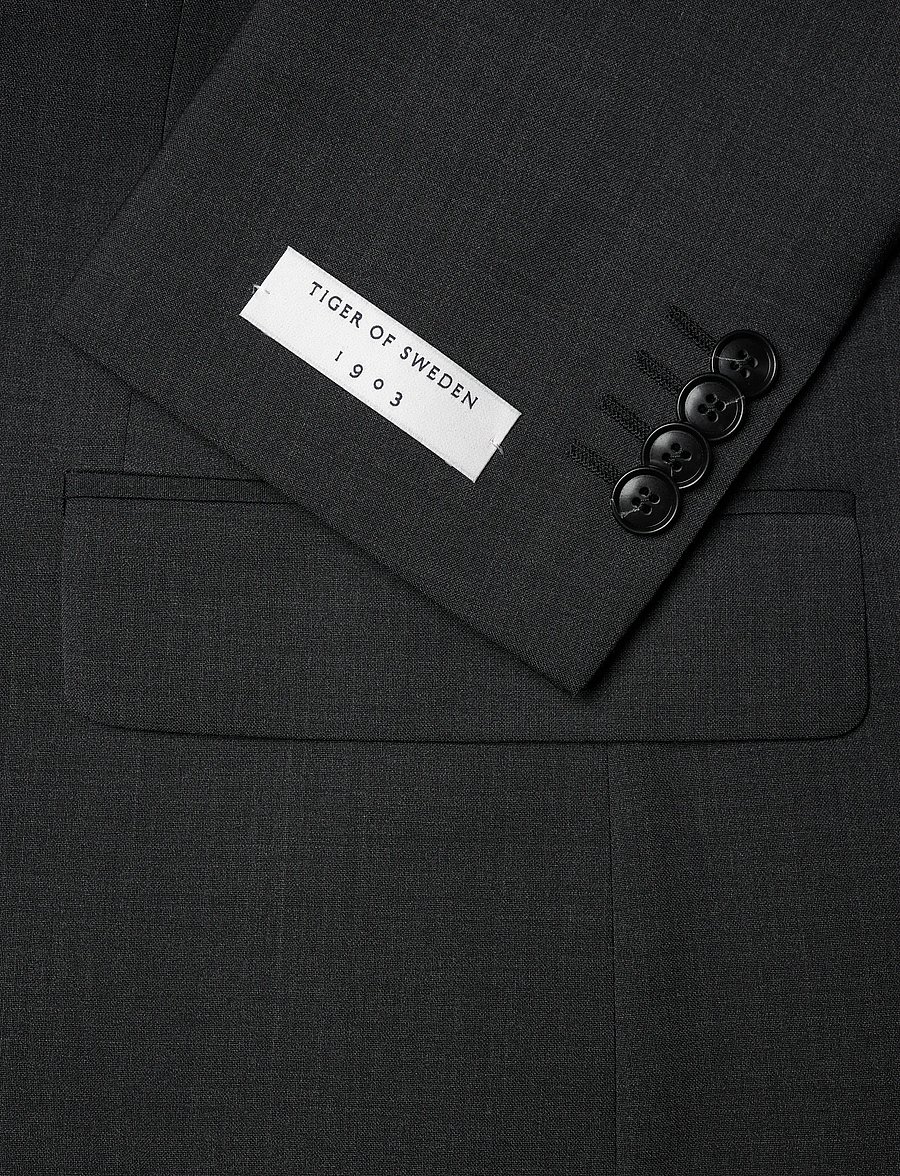 Tiger of Sweden - S.JUSTIN - Ülikonnad - dark grey mel - 5