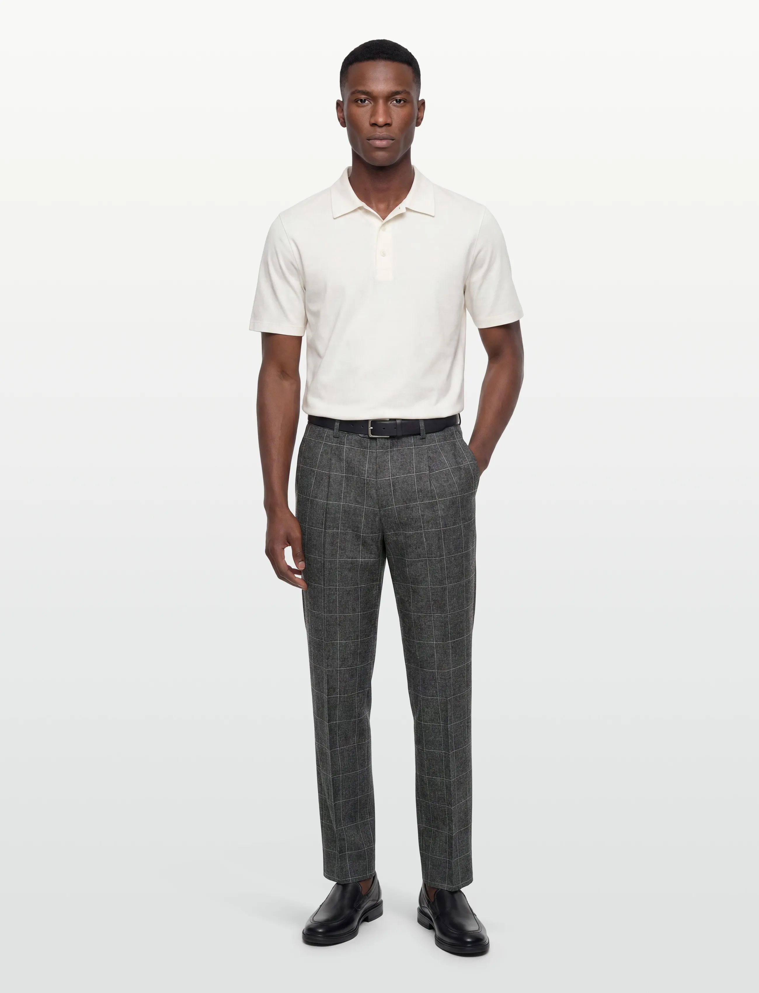 Tiger of Sweden TODNE - Clothing - NIGHT BLACK / grey