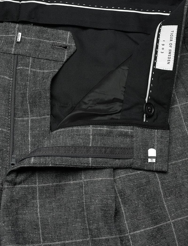 Tiger of Sweden - TODNE - linased ülikonnapüksid - night black - 3