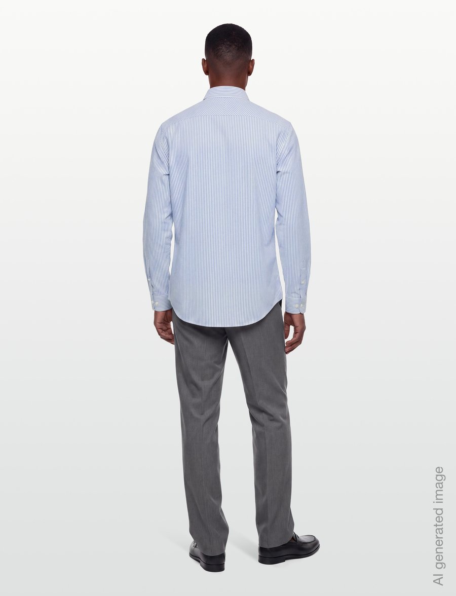 Tiger of Sweden - STEVE BD - randiga skjortor - light blue - 4