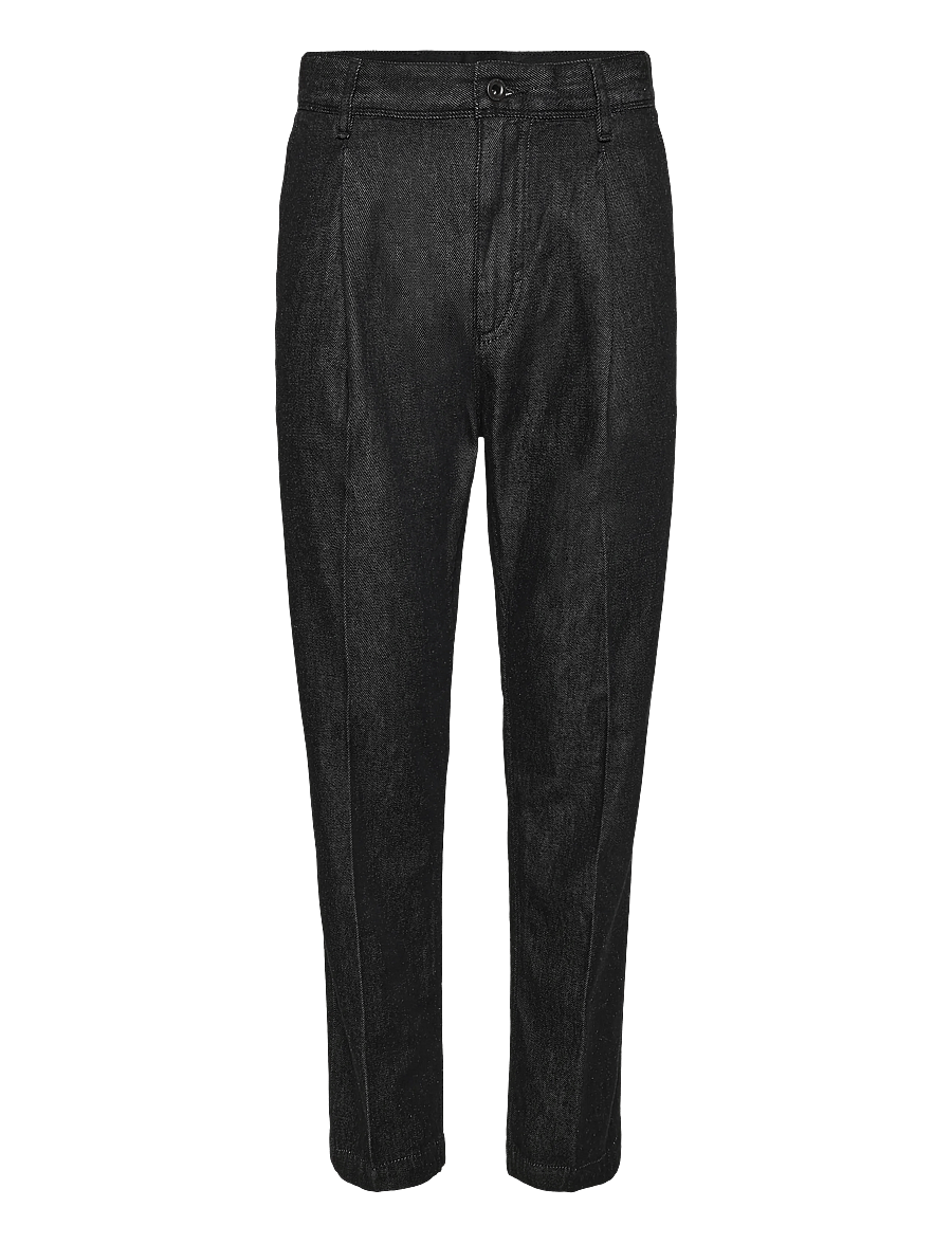 Tiger of Sweden - TWENTY CHARCOAL - vabaajapüksid - black - 0