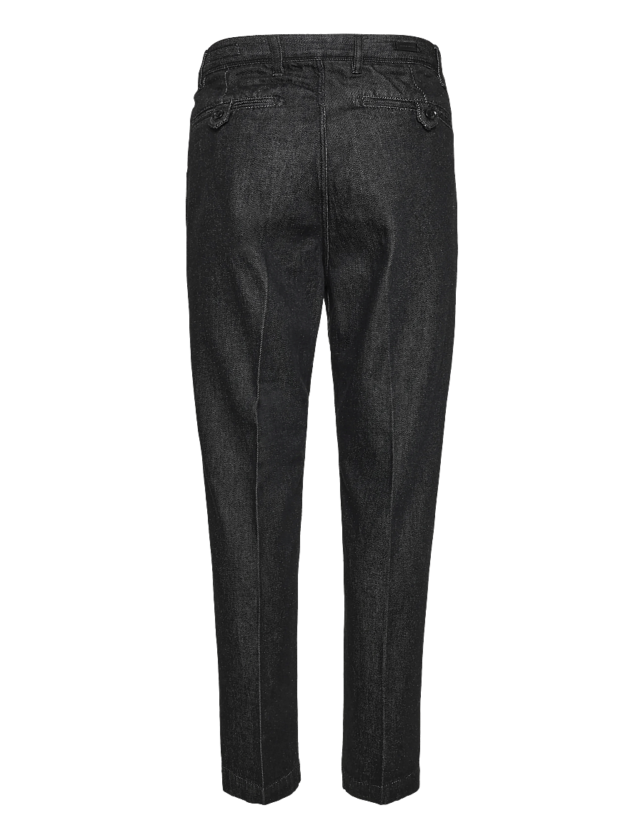 Tiger of Sweden - TWENTY CHARCOAL - vabaajapüksid - black - 1