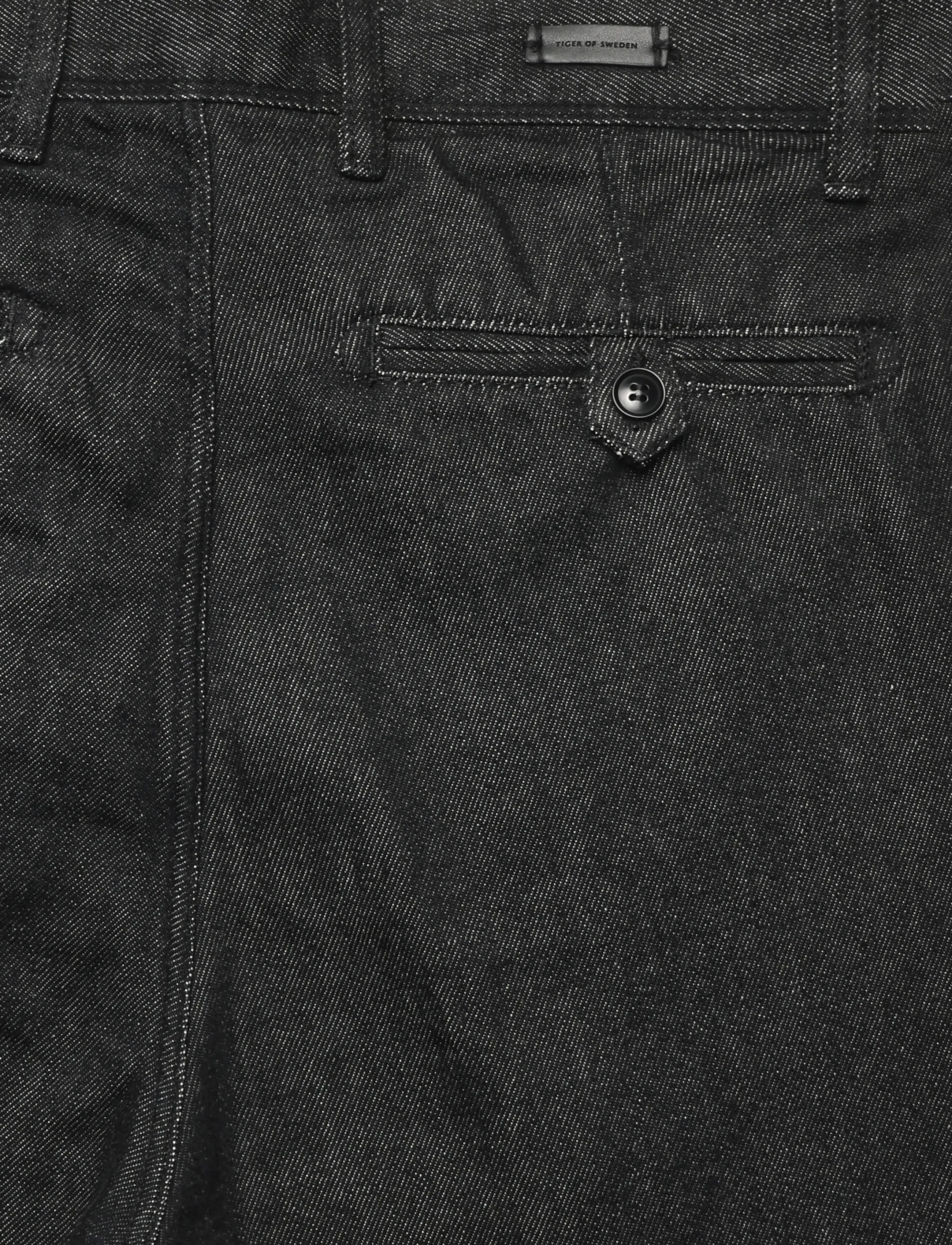 Tiger of Sweden - TWENTY CHARCOAL - vabaajapüksid - black - 4