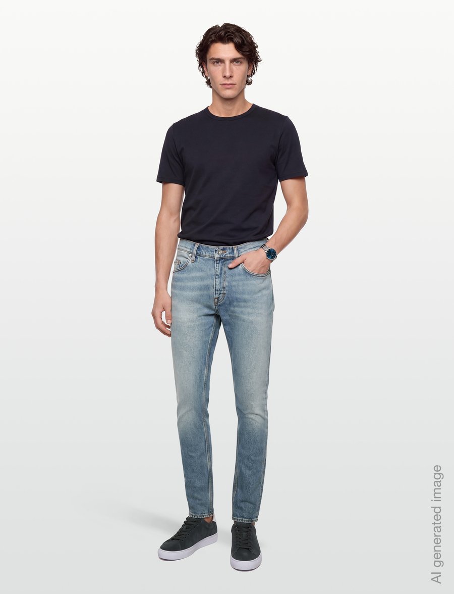 Tiger of Sweden - PISTOLERO CEDAR - normale jeans - medium blue - 0