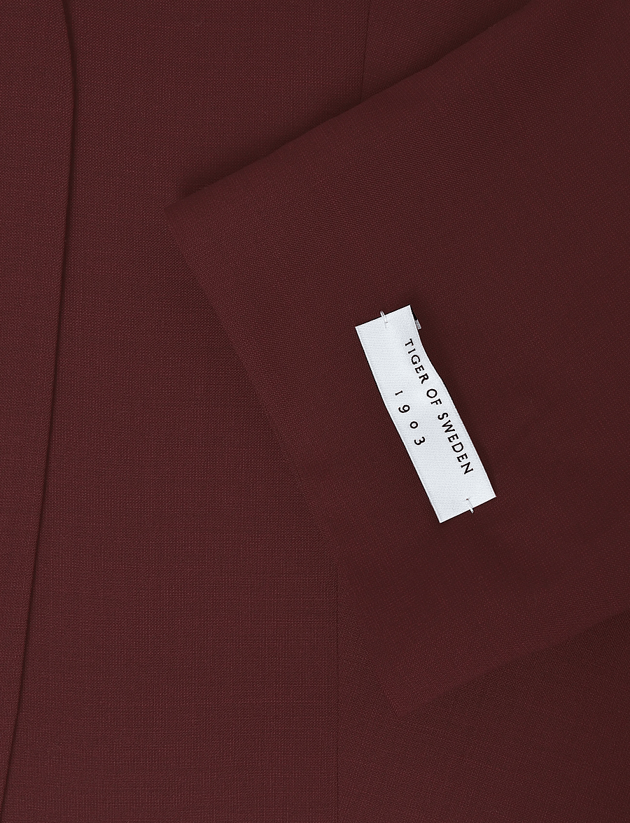Tiger of Sweden - ELEANOR - cropped blazers - wine - 4