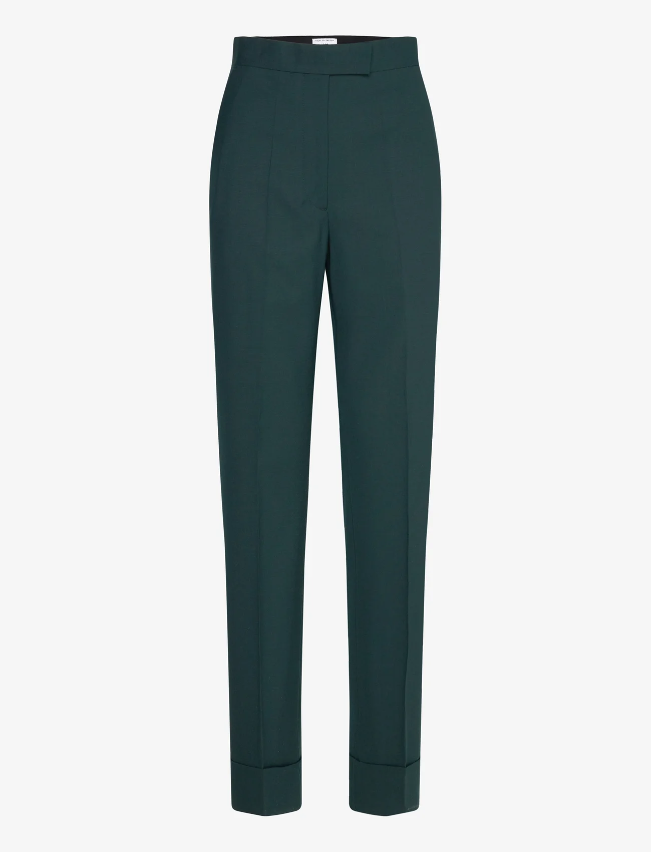 Tiger of Sweden - FRAGRIA F - tailored trousers - black green - 0