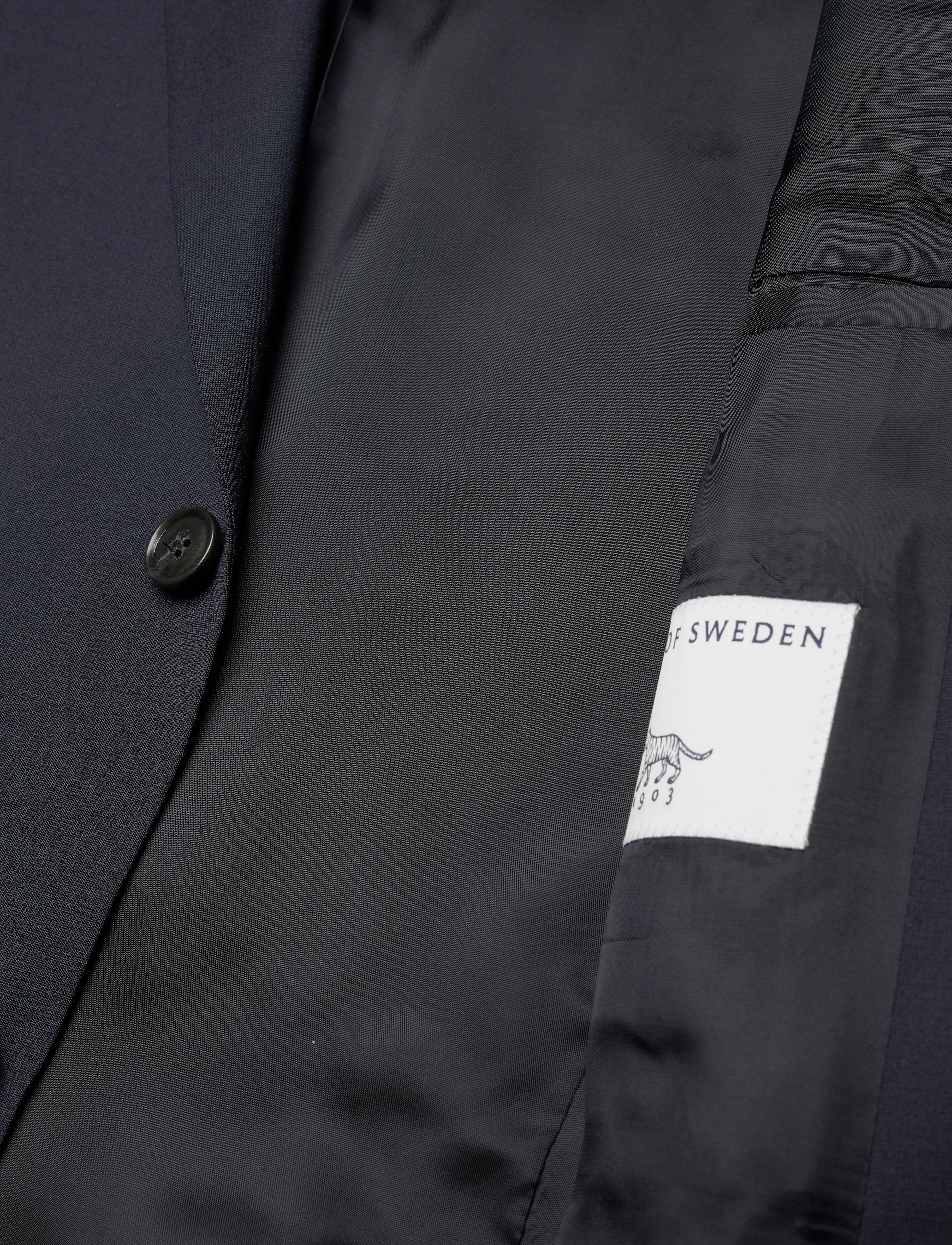 Tiger of Sweden - JUSTINS - enkeltradede blazere - dark ink - 4