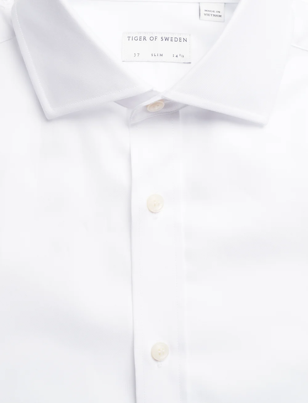 Tiger of Sweden - ADLEY C - basic-hemden - pure white - 2