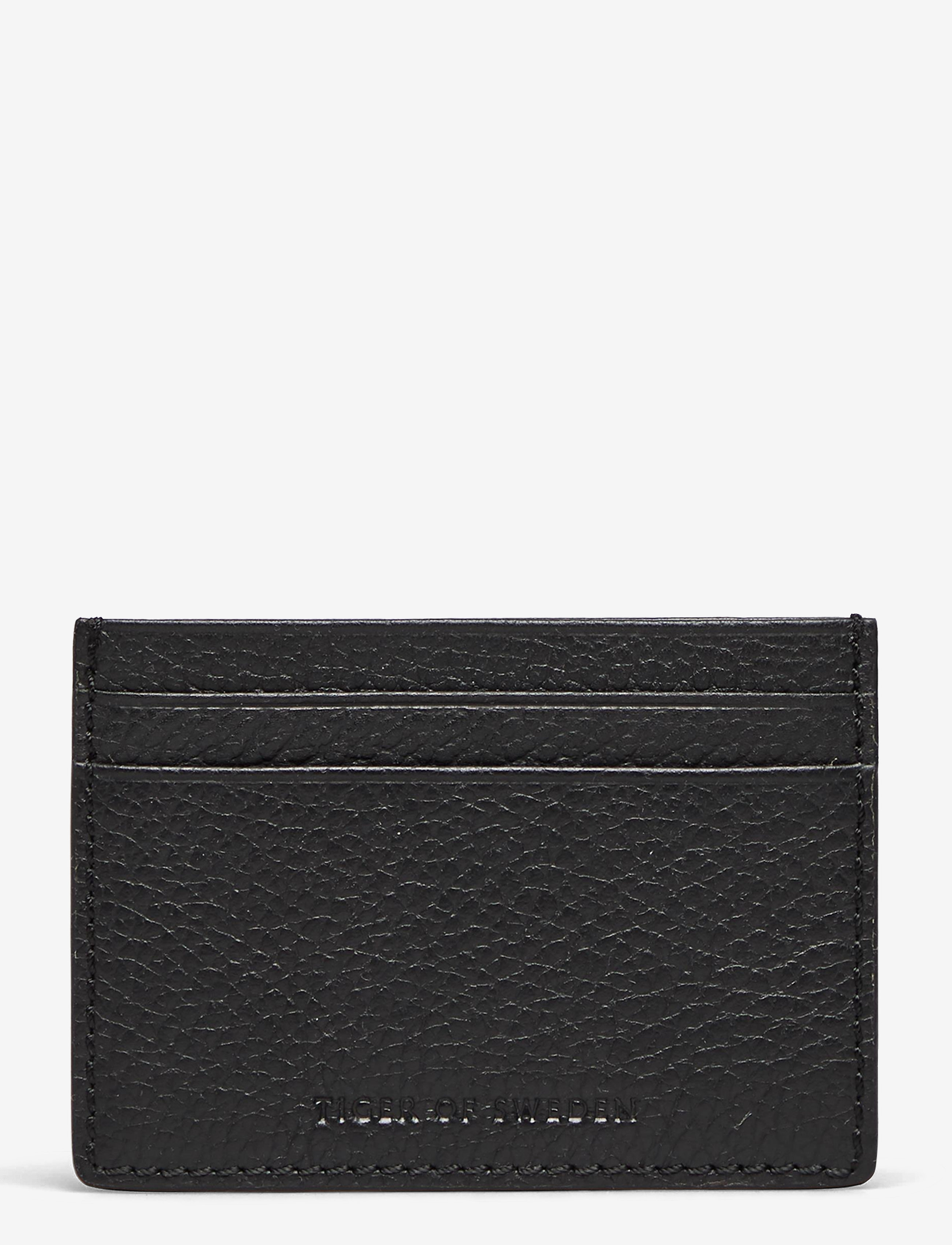 Tiger of Sweden WAKE - Lompakot ja Kotelot - BLACK / black
