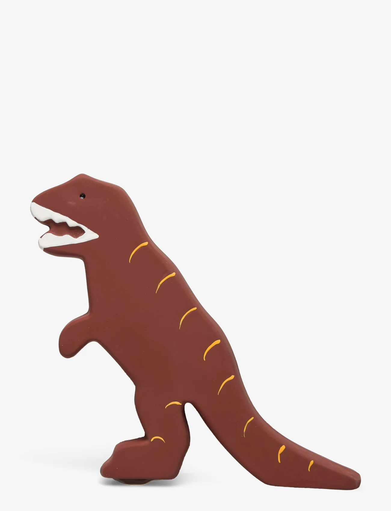 Tikiri - Natural Rubber Toy Baby T-Rex - laveste priser - brown - 0