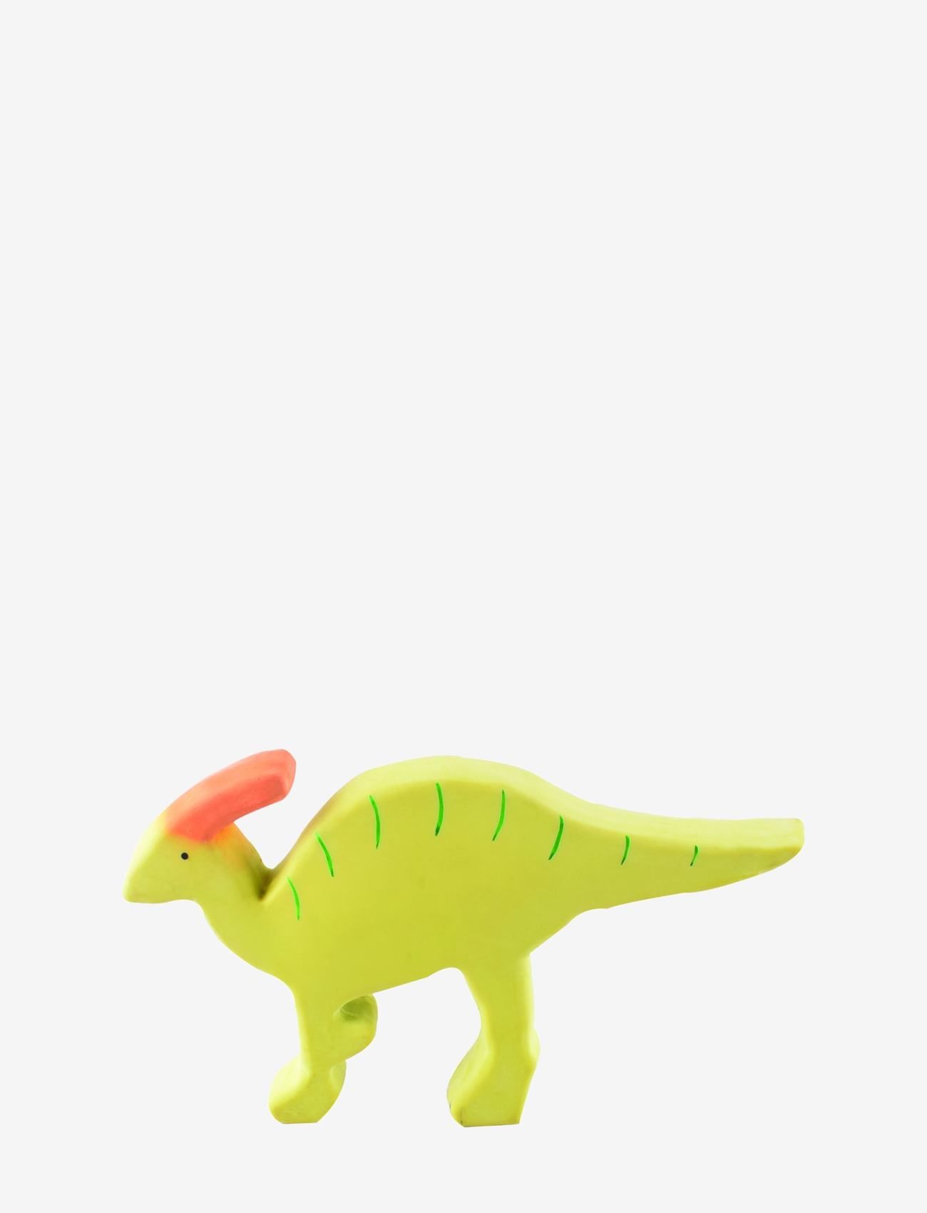 Tikiri - Natural Rubber Toy Baby Para - de laveste prisene - green - 0