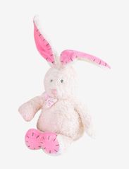 Organic Cotton Bunny 18 cm - LIGHT BEIGE & PINK