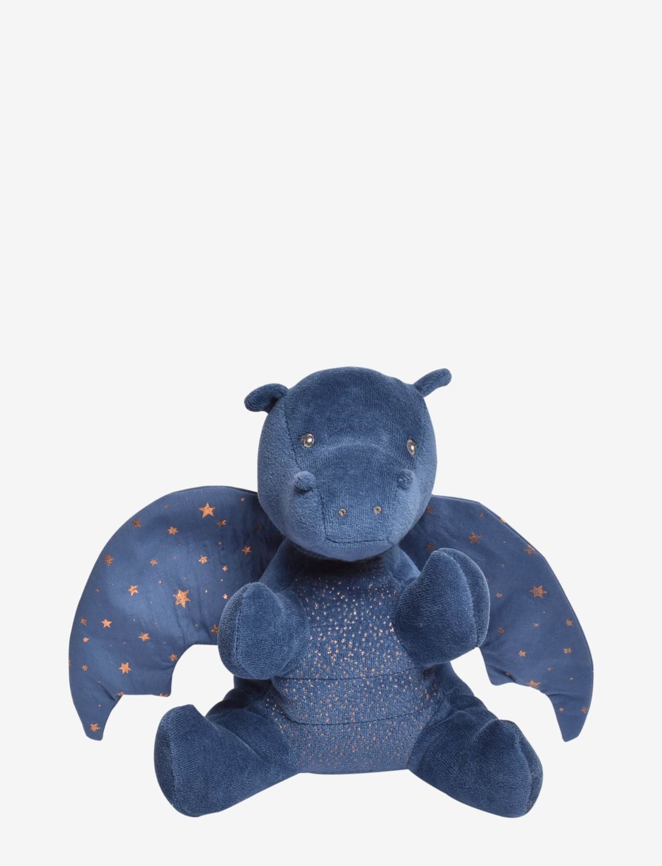 Tikiri - Organic Cotton Night Dragon - alhaisimmat hinnat - dark blue & gold - 0