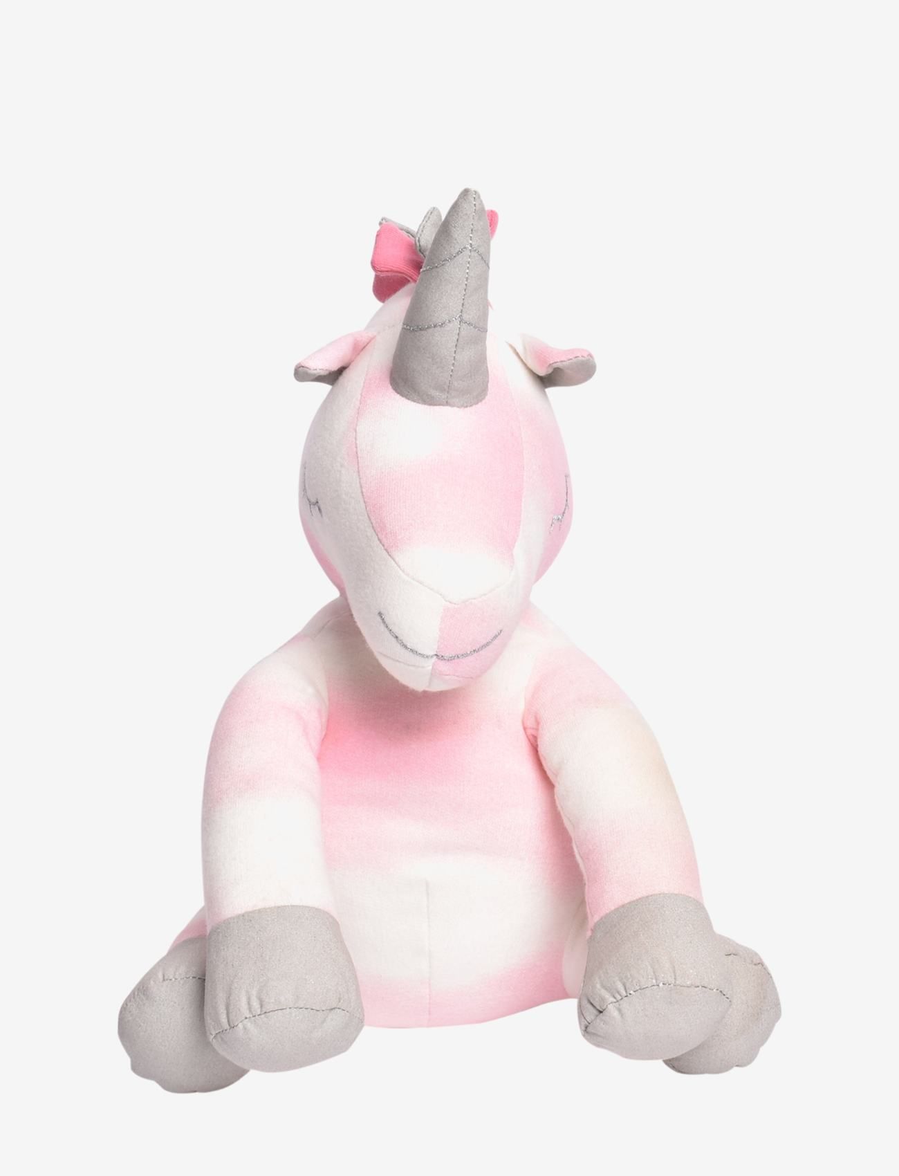 Tikiri - Organic Cotton Unicorn - mjukisdjur - pink & beige - 1