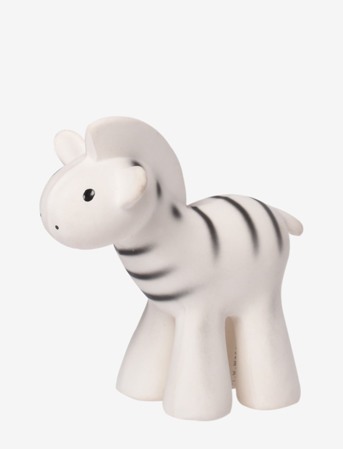 Tikiri - Naturgummi Zebra Bidedyr - white & black - 1