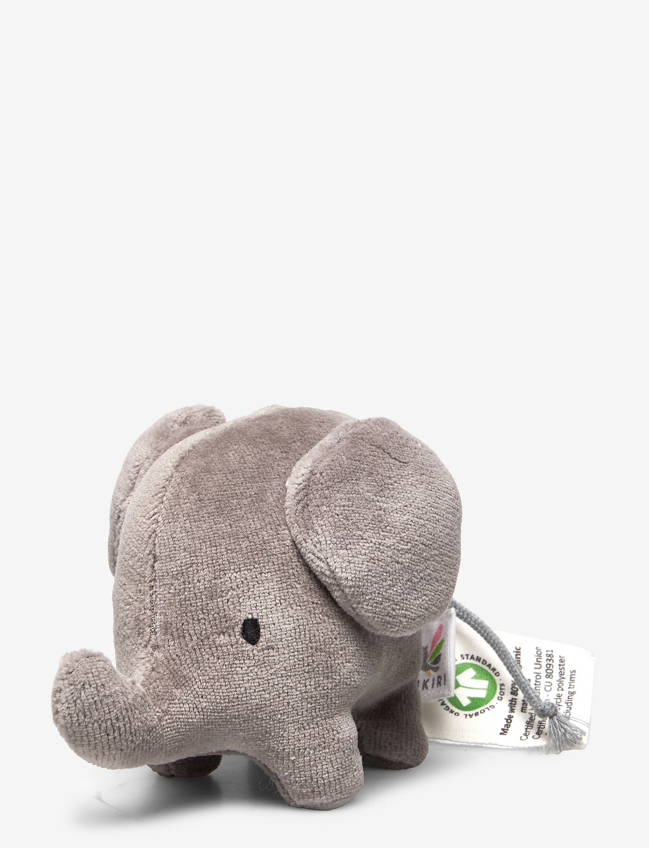 Tikiri - Organic Cotton Elephant - alhaisimmat hinnat - grey - 0