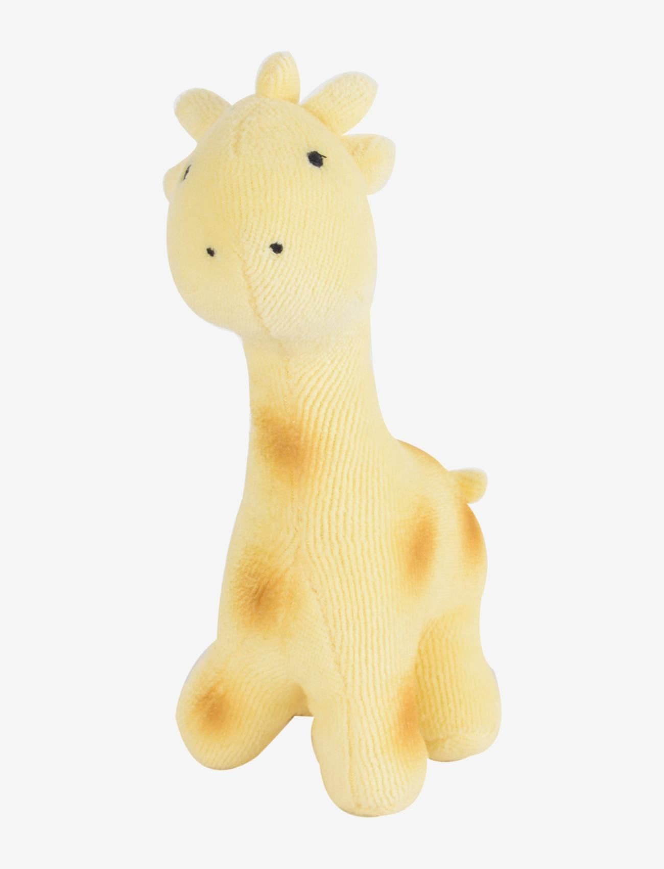Tikiri - Organic Cotton Giraffe - alhaisimmat hinnat - yellow - 0