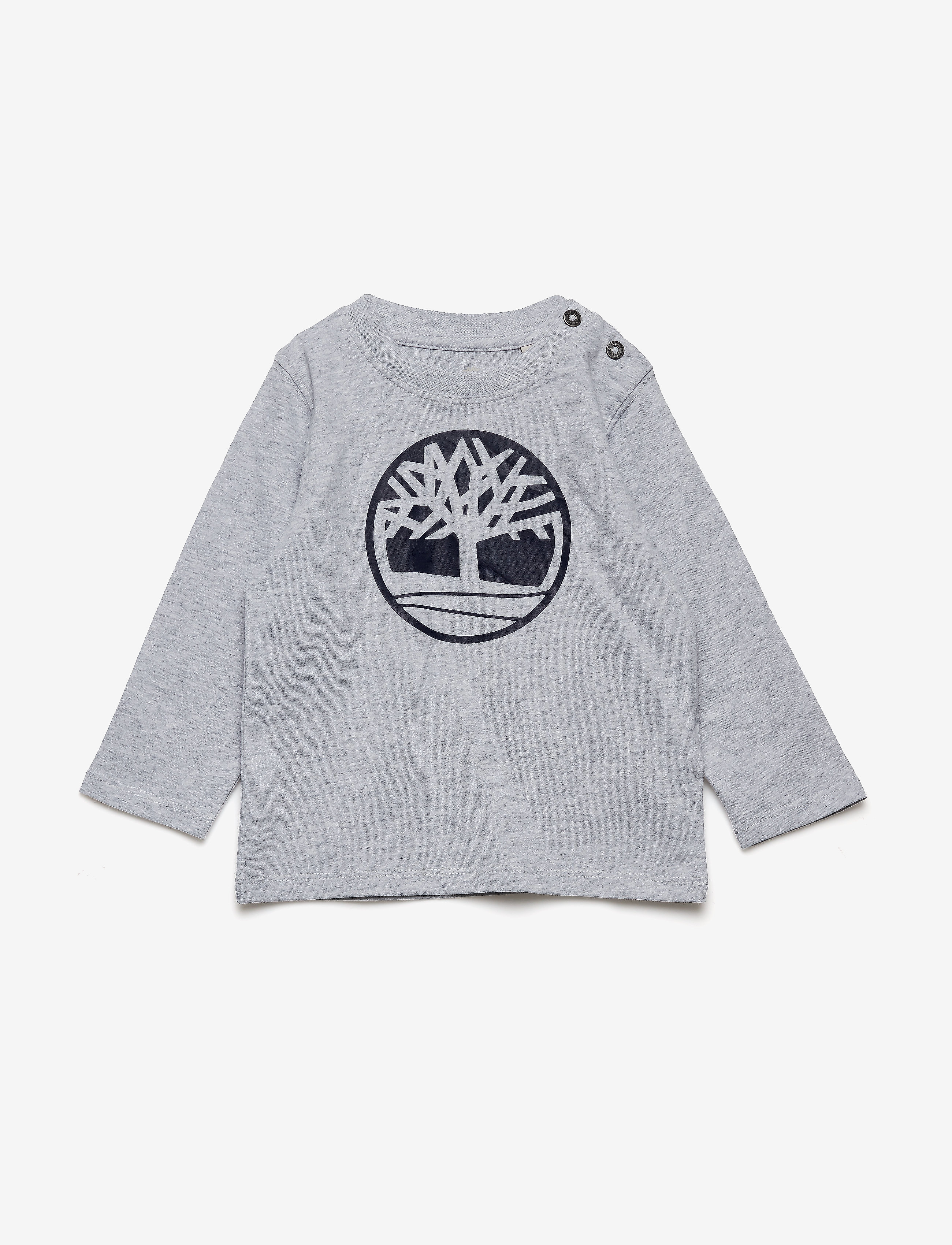 Timberland - LONG SLEEVE T-SHIRT - chine grey - 0