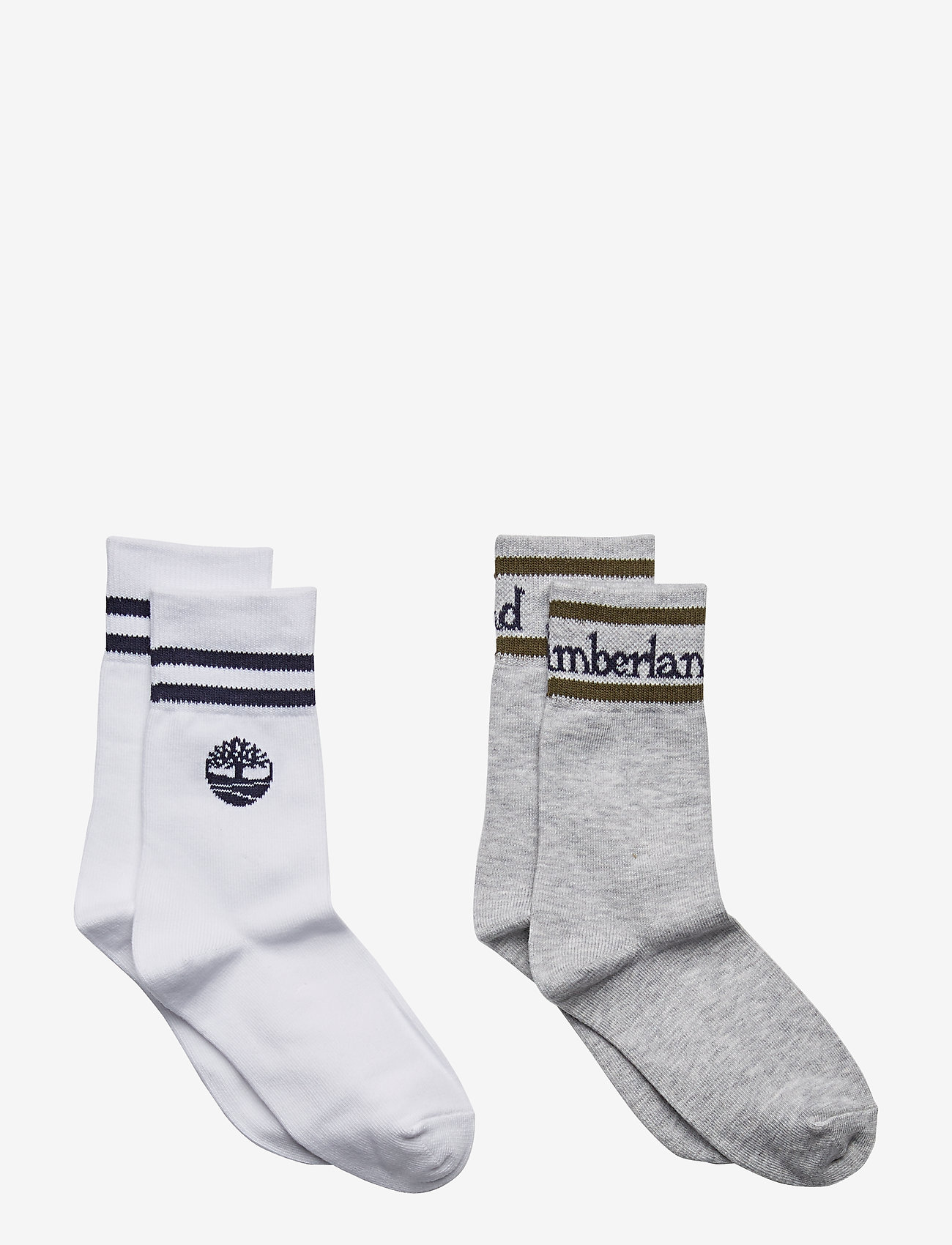 Timberland - SOCKS(*2) - white  grey - 0