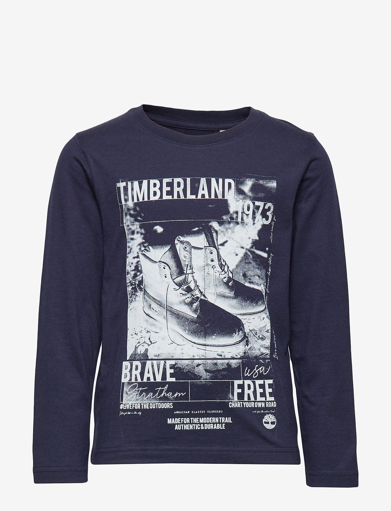 Timberland - LONG SLEEVE T-SHIRT - navy - 0