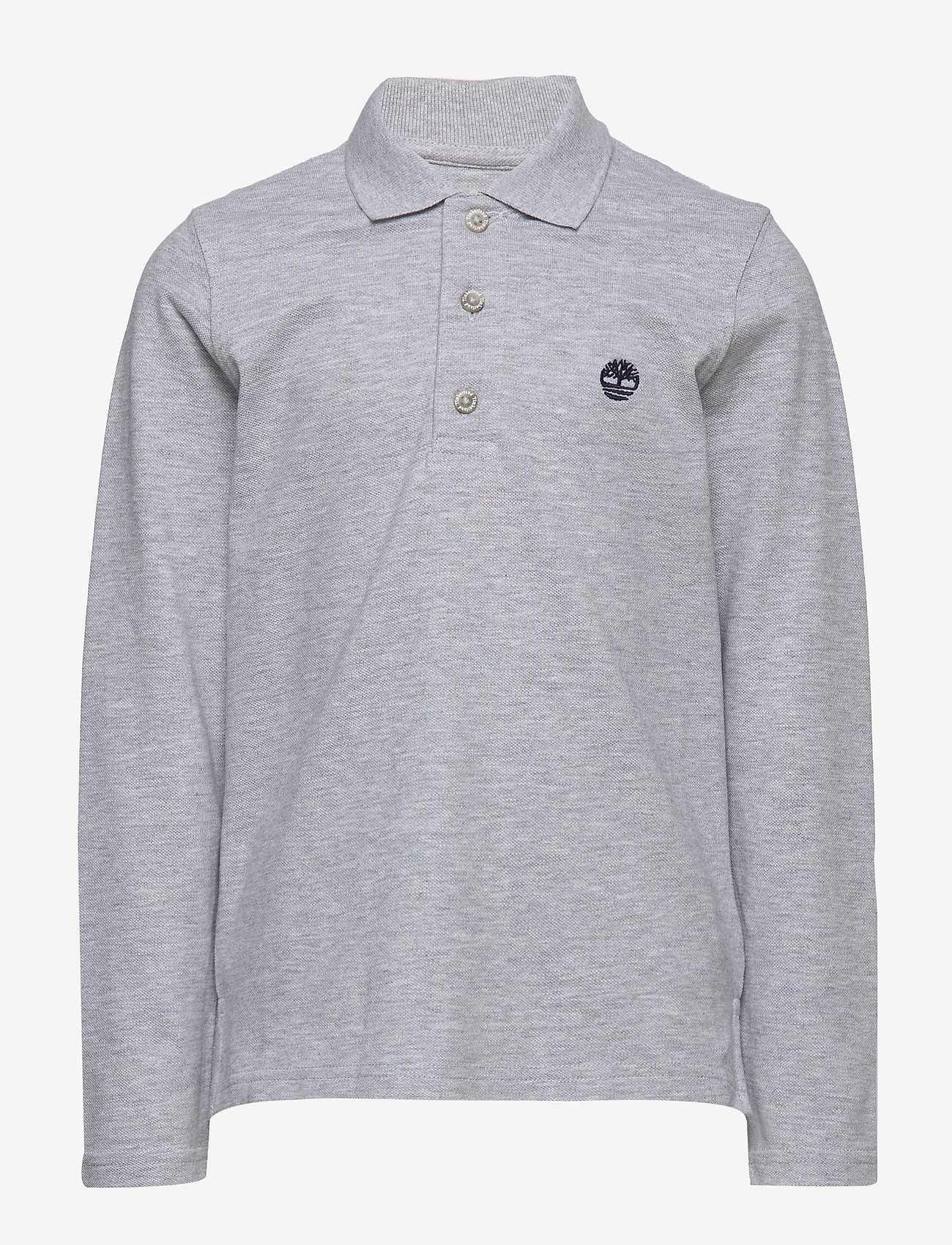 Timberland - LONG SLEEVE POLO - chine grey - 0