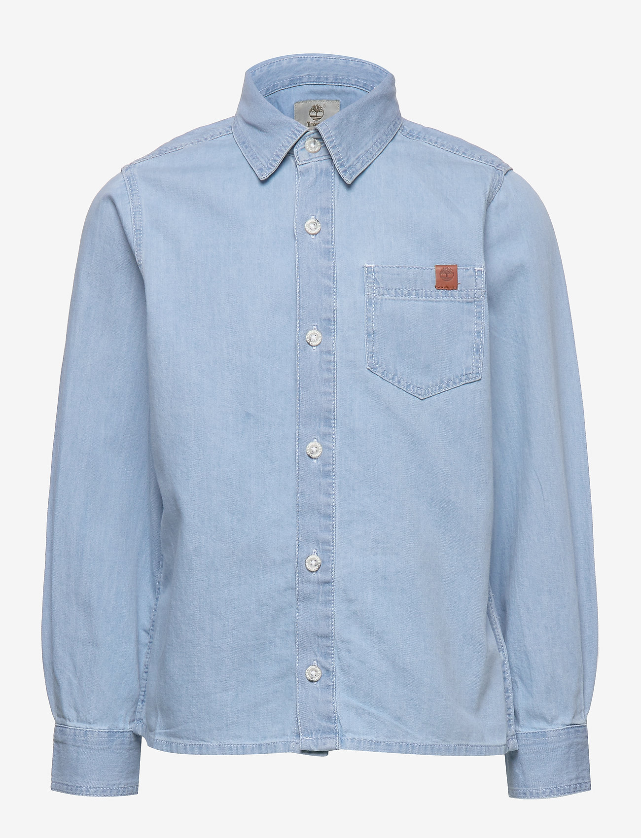 Timberland - LONG SLEEVED DENIM SHIRT - bleach pousse - 0