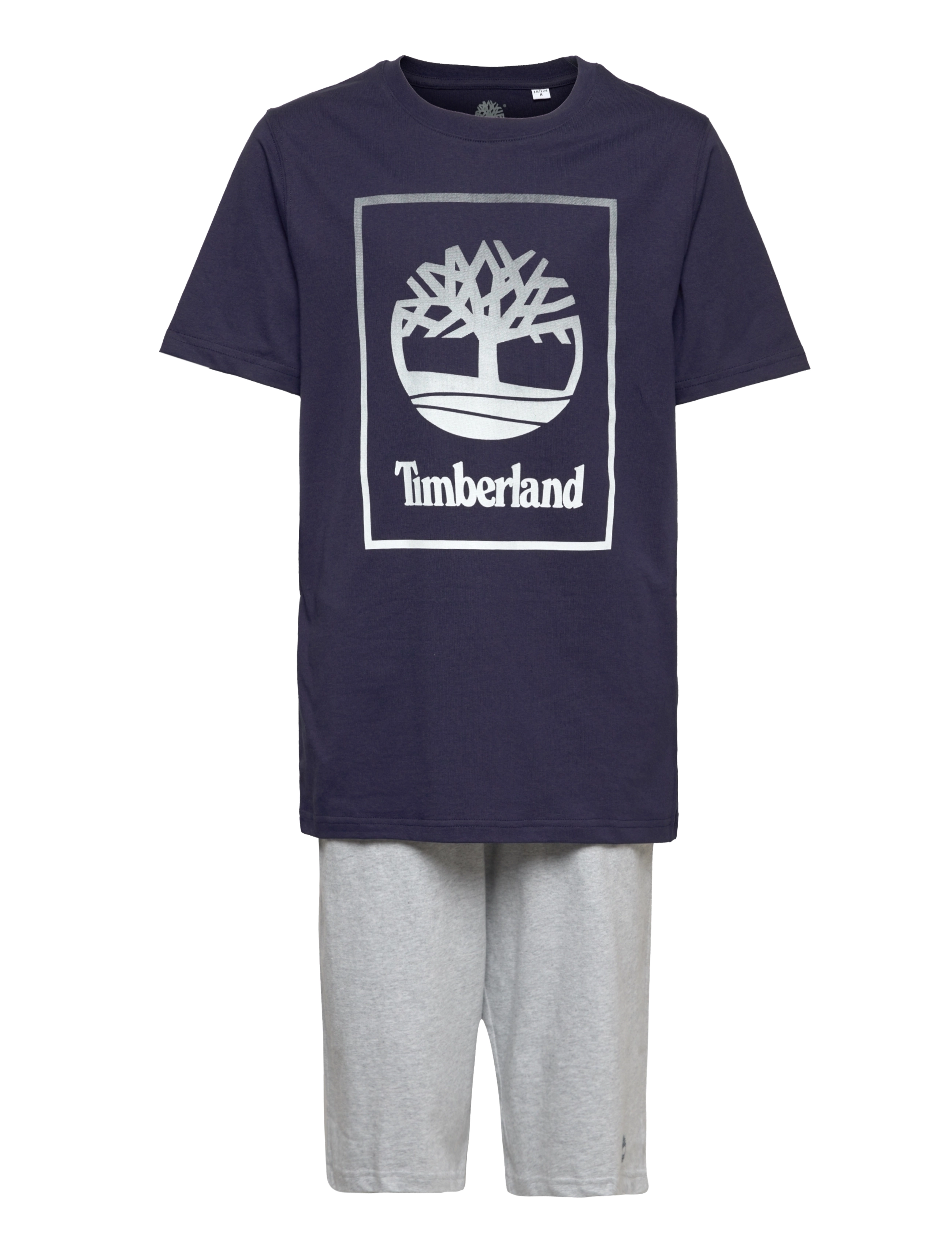 Timberland - T-SHIRT AND BERMUDA SHORTS - navy  grey - 0