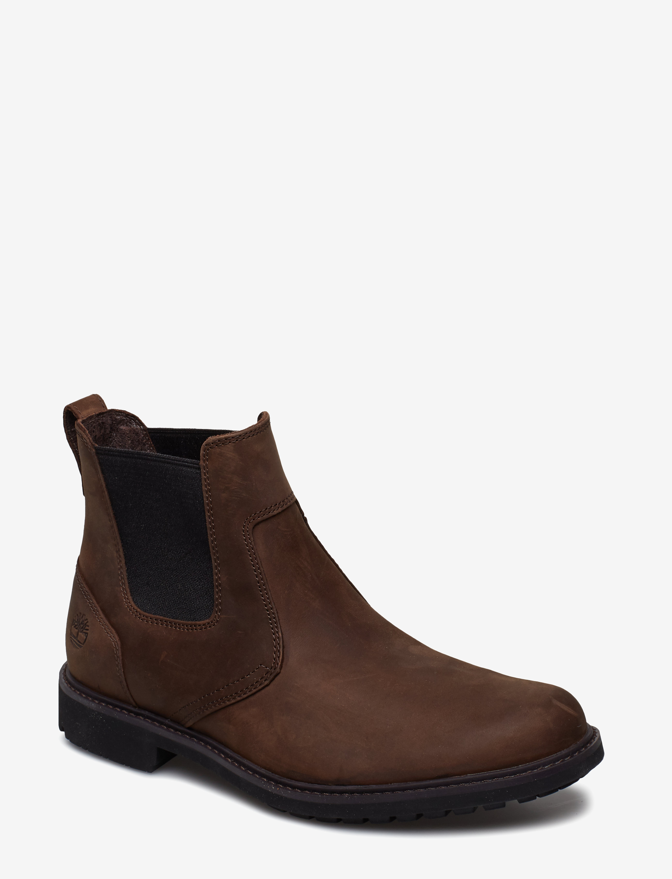 MID CHELSEA BOOT - DARK BROWN