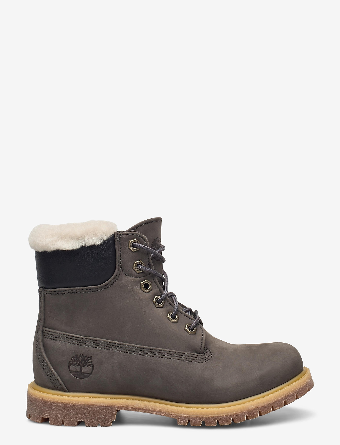 Timberland - 6IN PREM SHEARLING DK GRY - tornado - 1