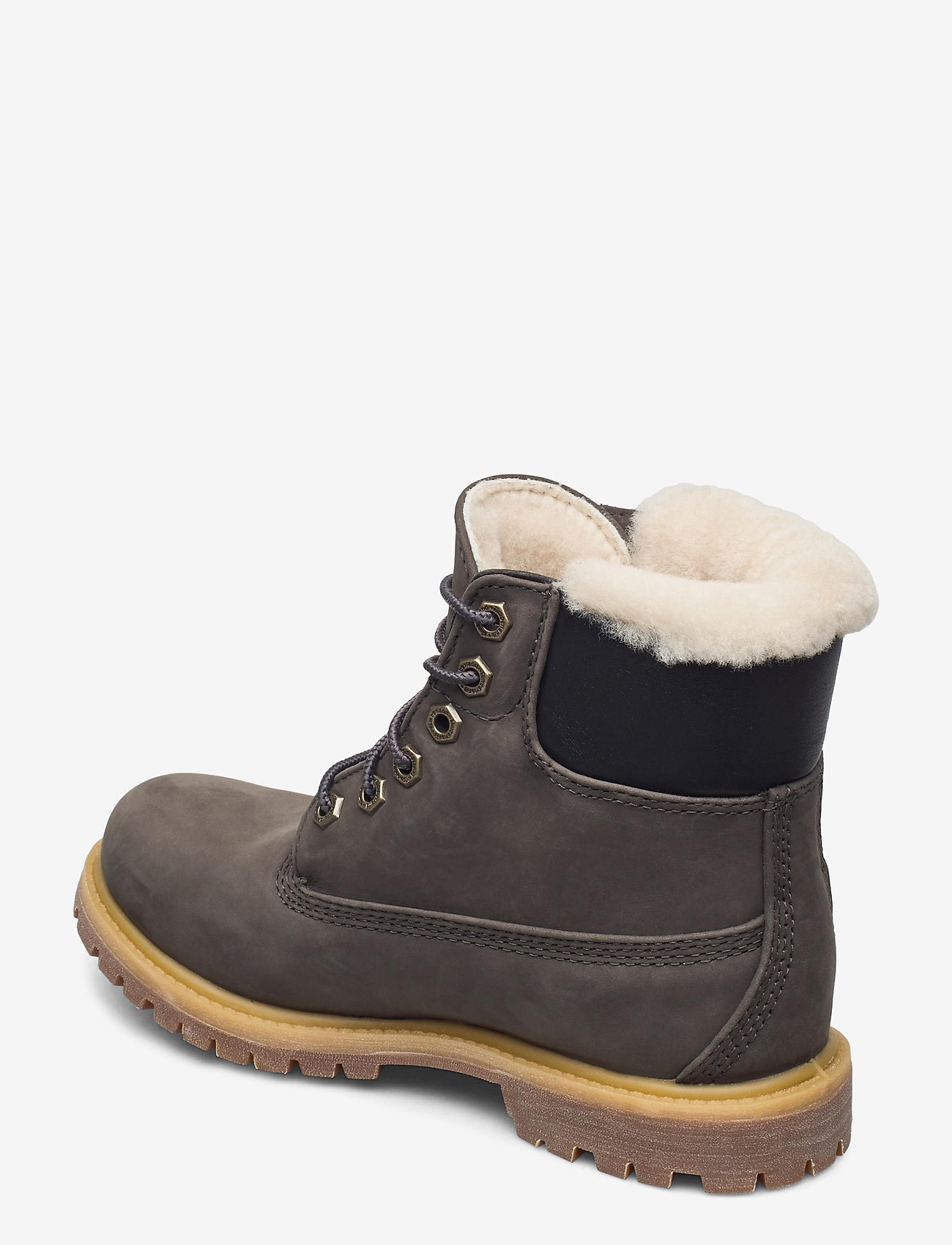 Timberland - 6IN PREM SHEARLING DK GRY - tornado - 2