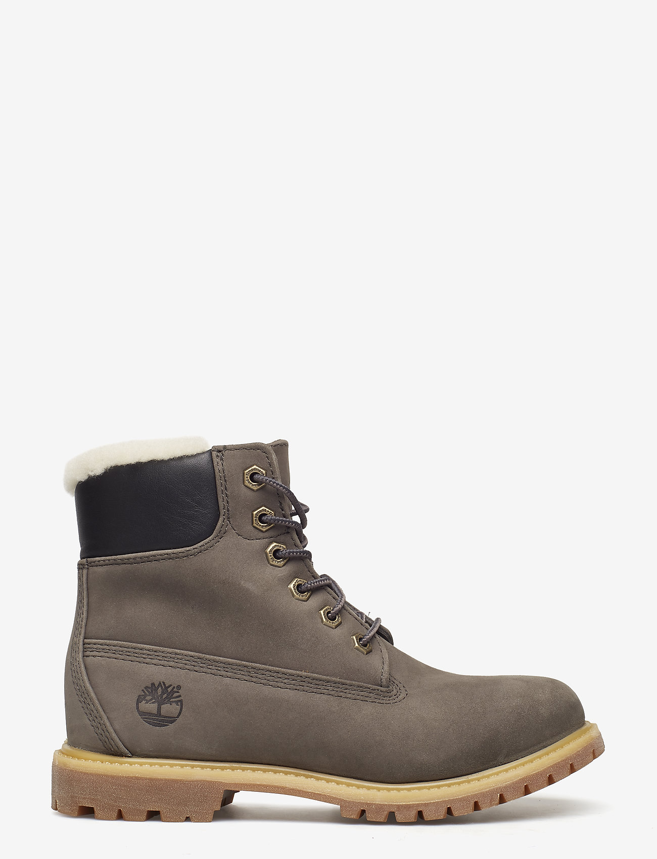 Timberland - 6IN PREM SHEARLING DK GRY - tornado - 1