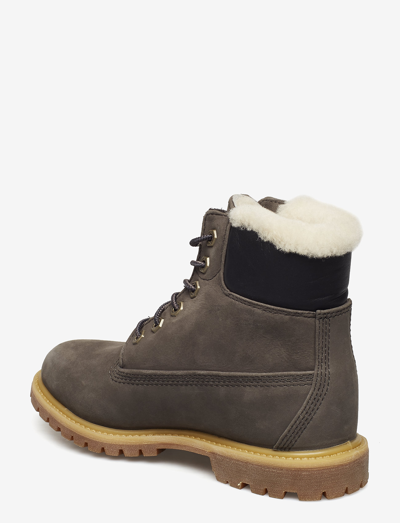 Timberland - 6IN PREM SHEARLING DK GRY - tornado - 2
