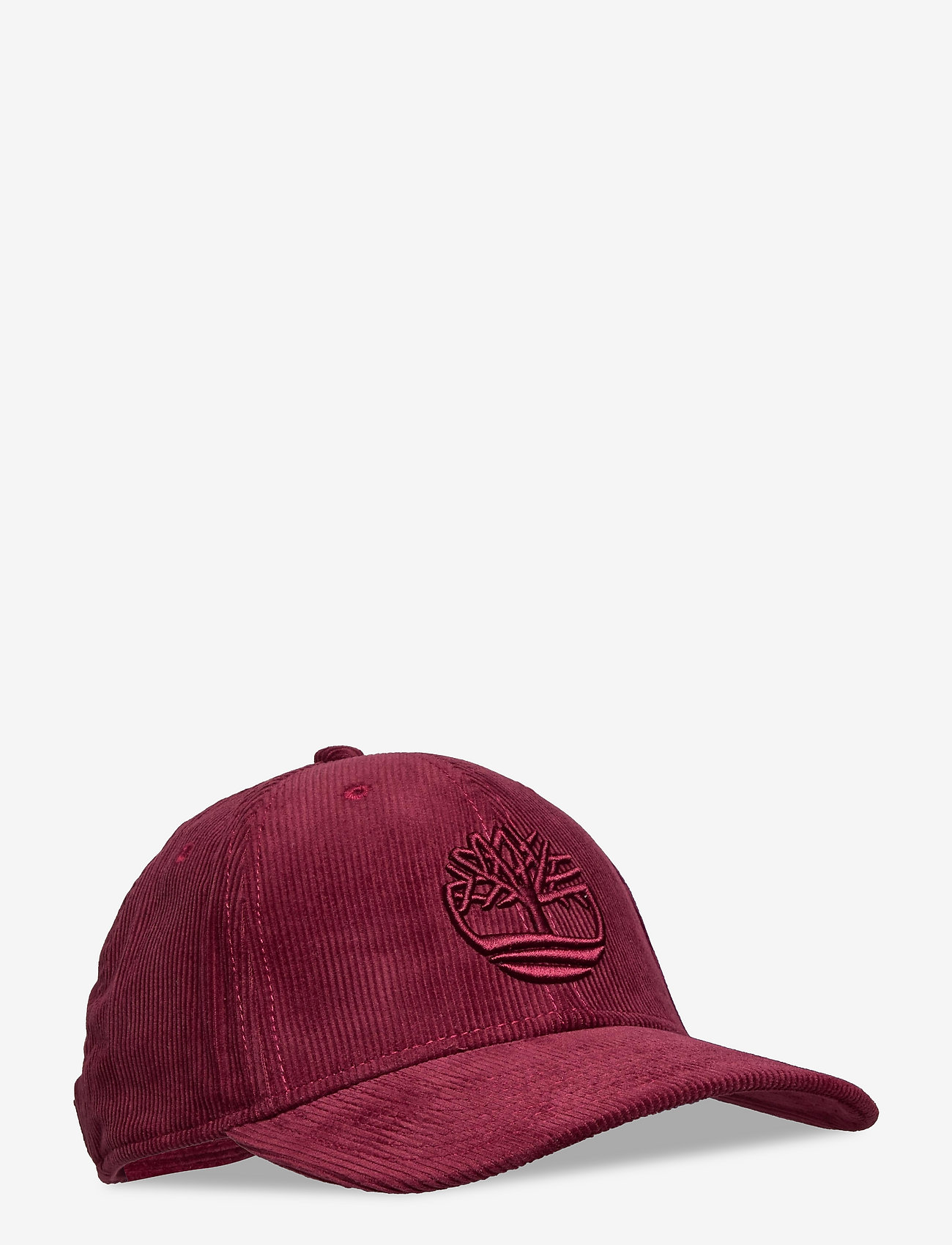 Timberland - Corduroy Baseball Cap - oxblood red - 0