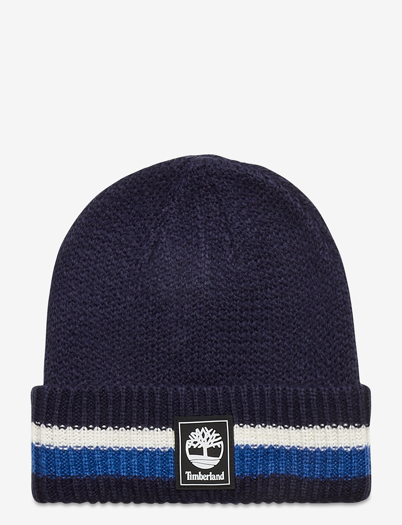 Timberland - STRIPE CUFFED BEANIE NAUTICAL BLUE - nautical blue - 0